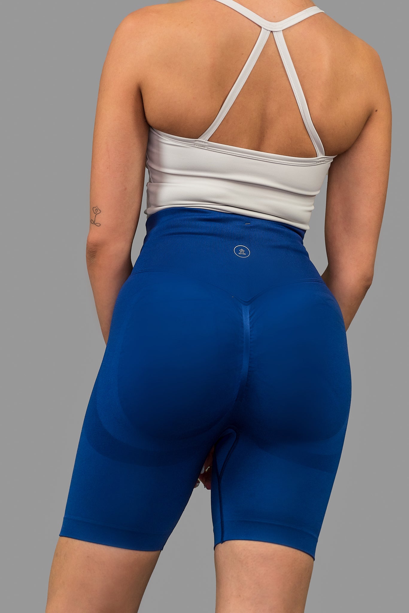 Blue Sculpt Shorts