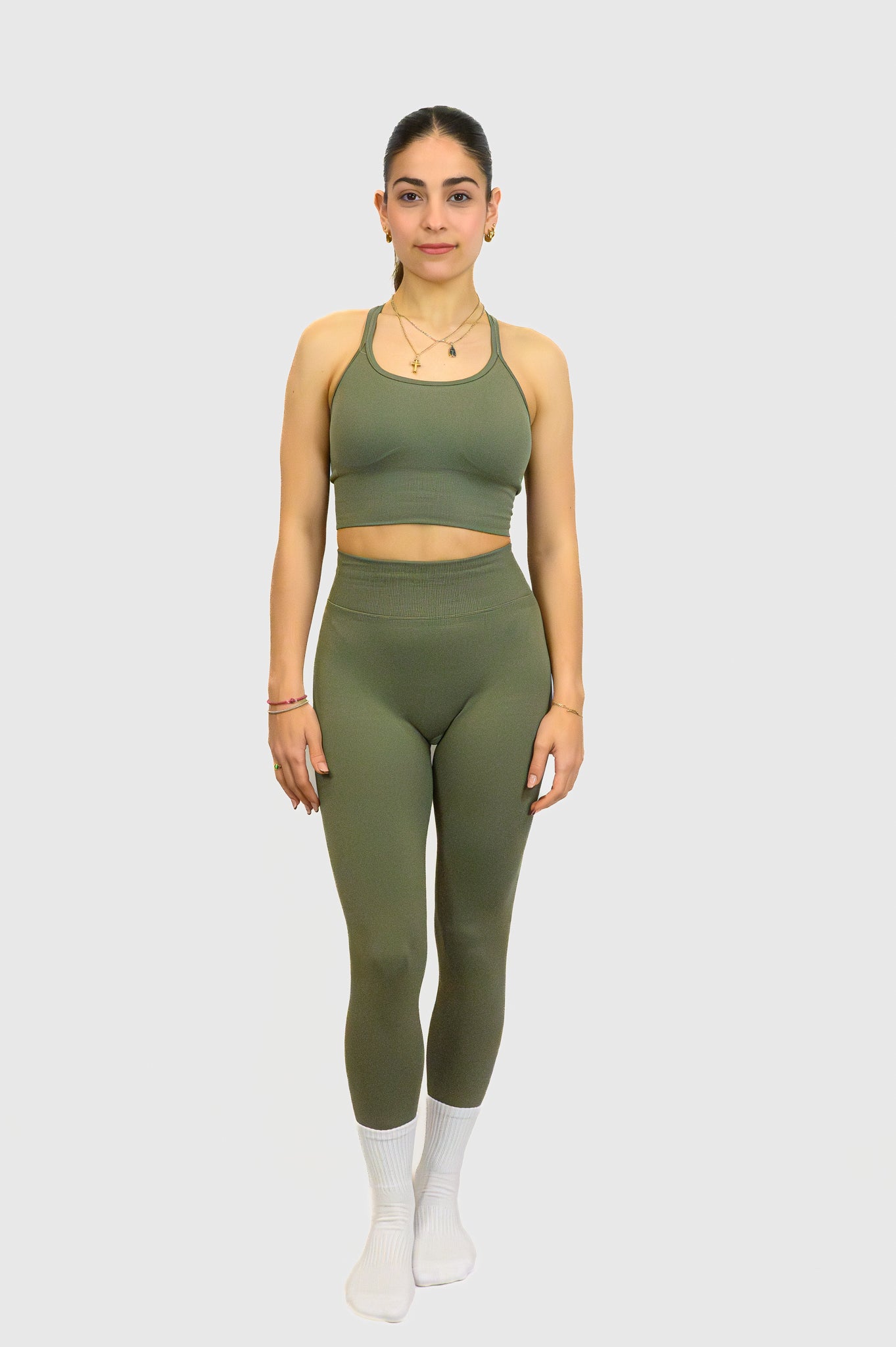 Sculpt & Lift Set – Olive Green