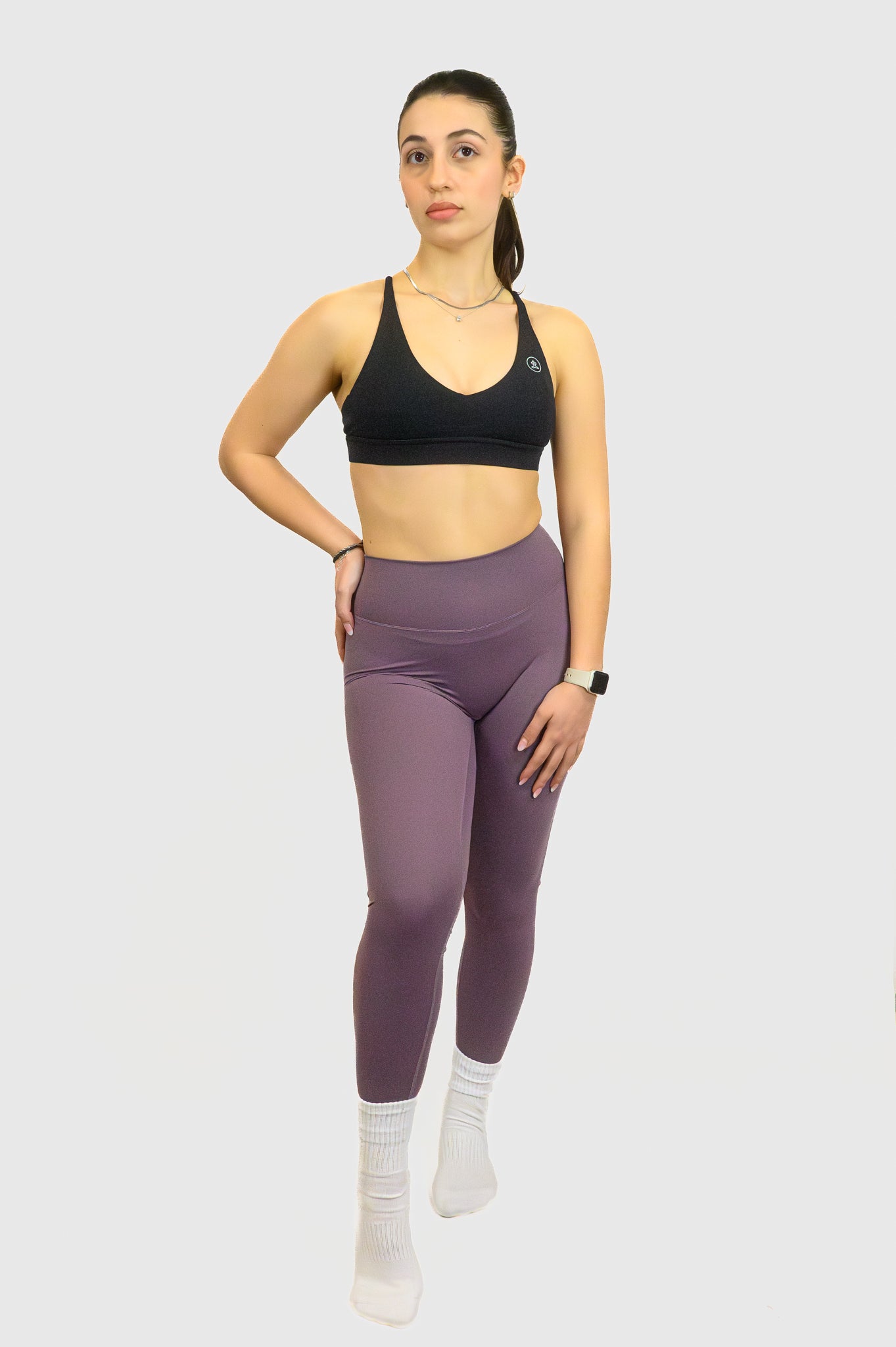 Strappy Back Bra – Black | Active Flow