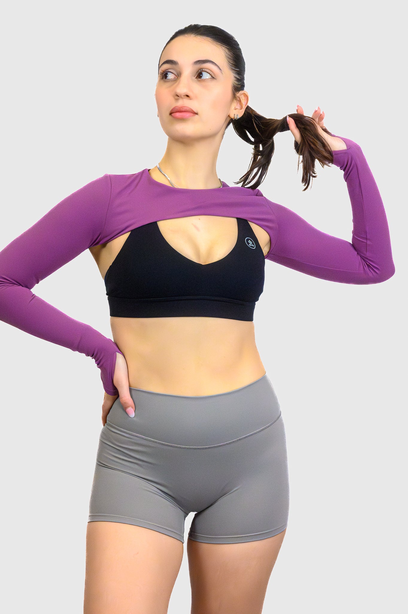 Contour Shorts – Grey