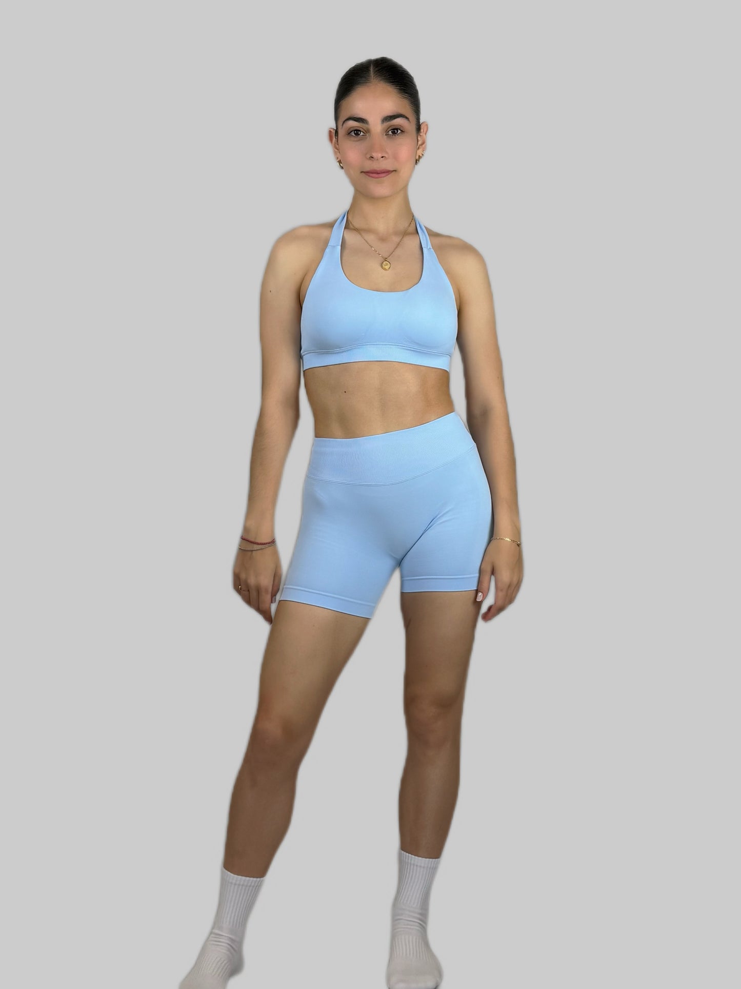 Sky Balance Set – Bra & Shorts