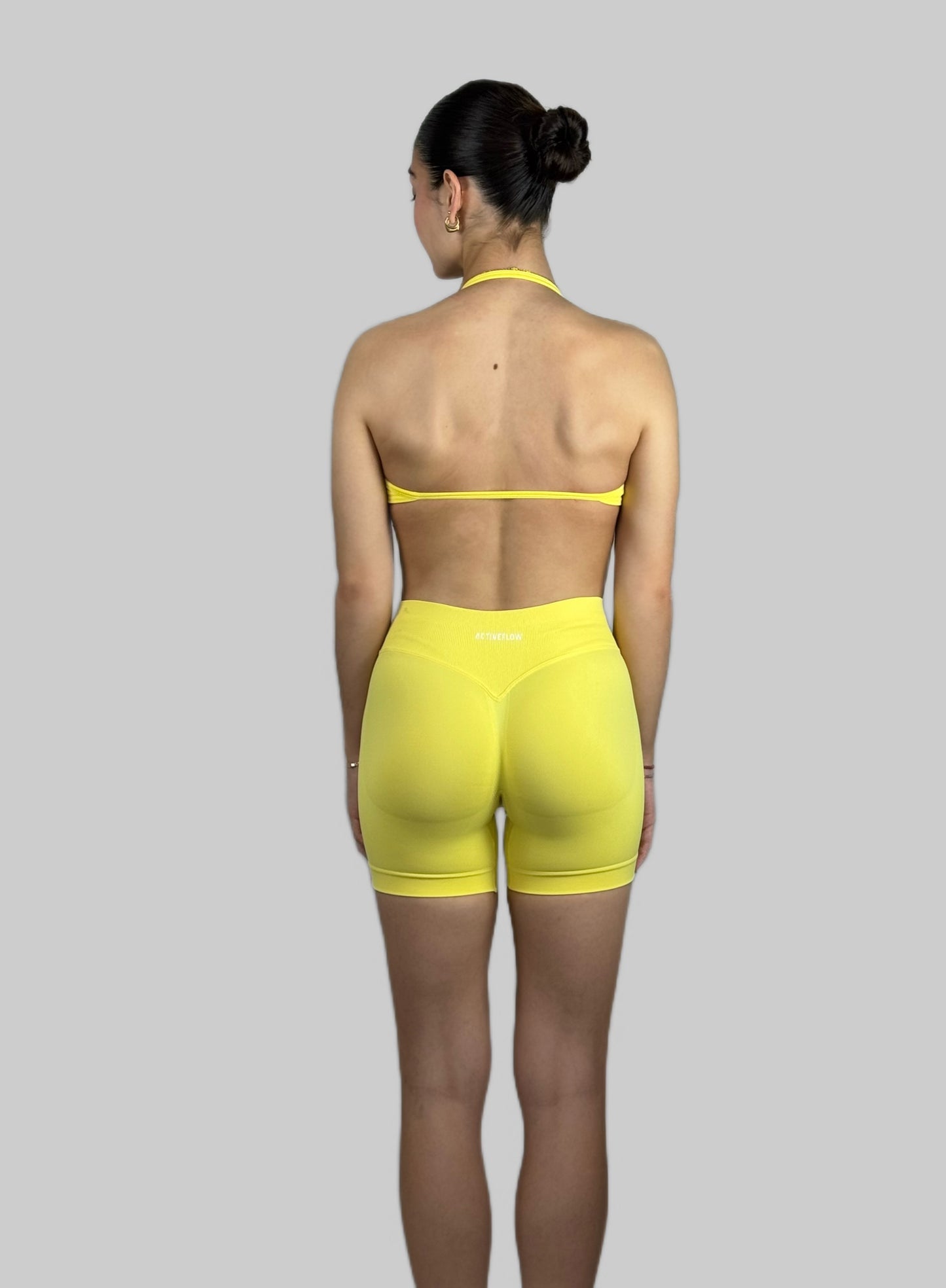 Lemon Glow Sports Bra